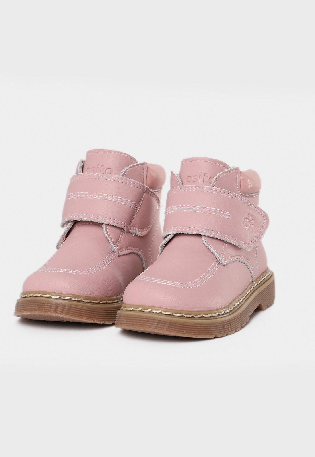 Botín Clásico Media Caña Niña Osito BOII2A005RD-2