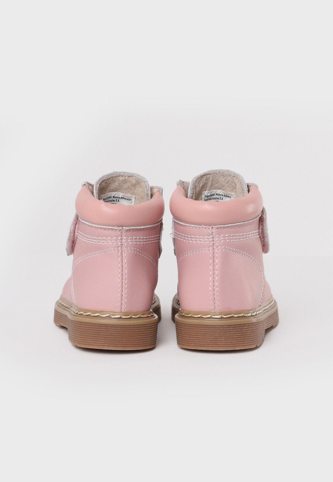 Botín Clásico Media Caña Niña Osito BOII2A005RD-4