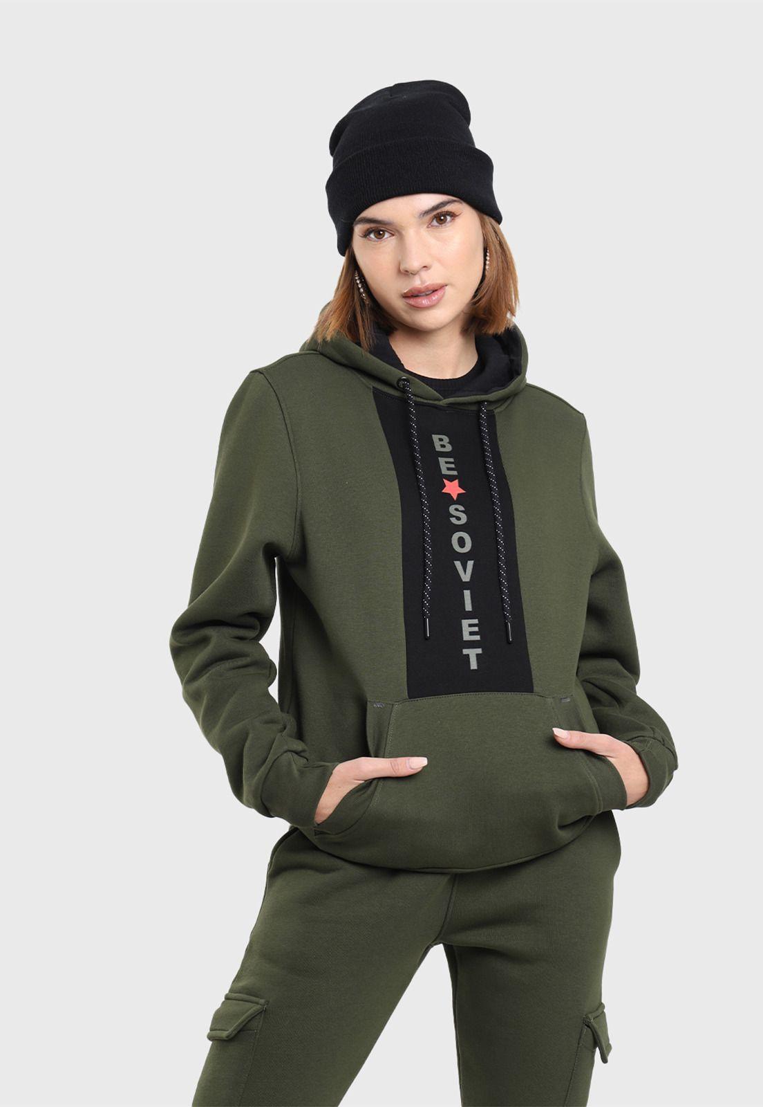 Poleron Mujer con Capucha Soviet SIPL27WVE-0