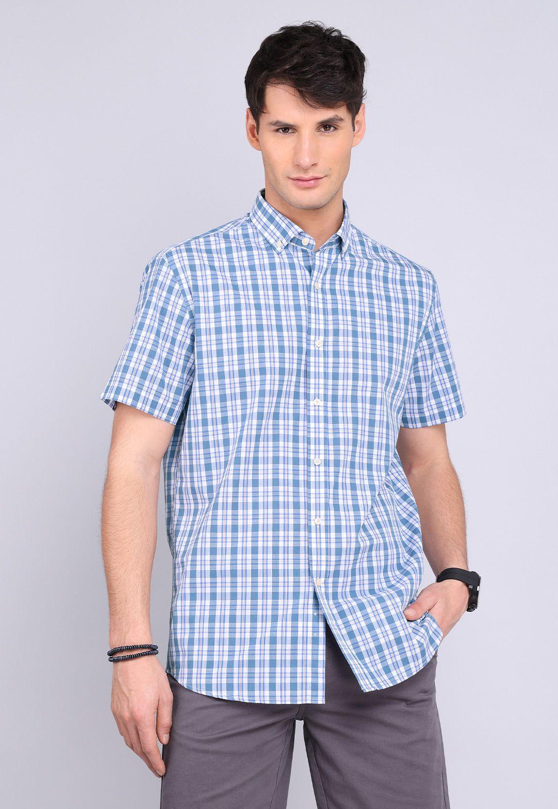 Camisa Cuadros Manga Larga Guy Laroche GLBVF08DE-0