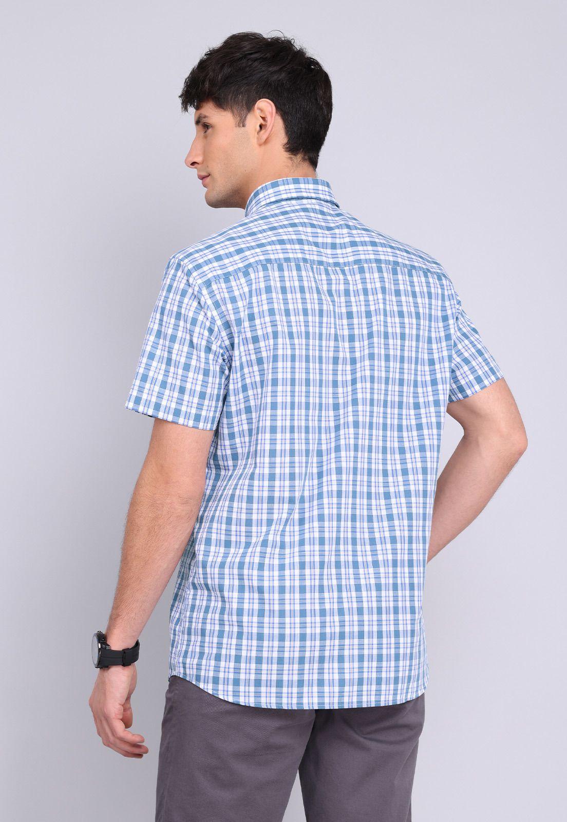 Camisa Cuadros Manga Larga Guy Laroche GLBVF08DE-1