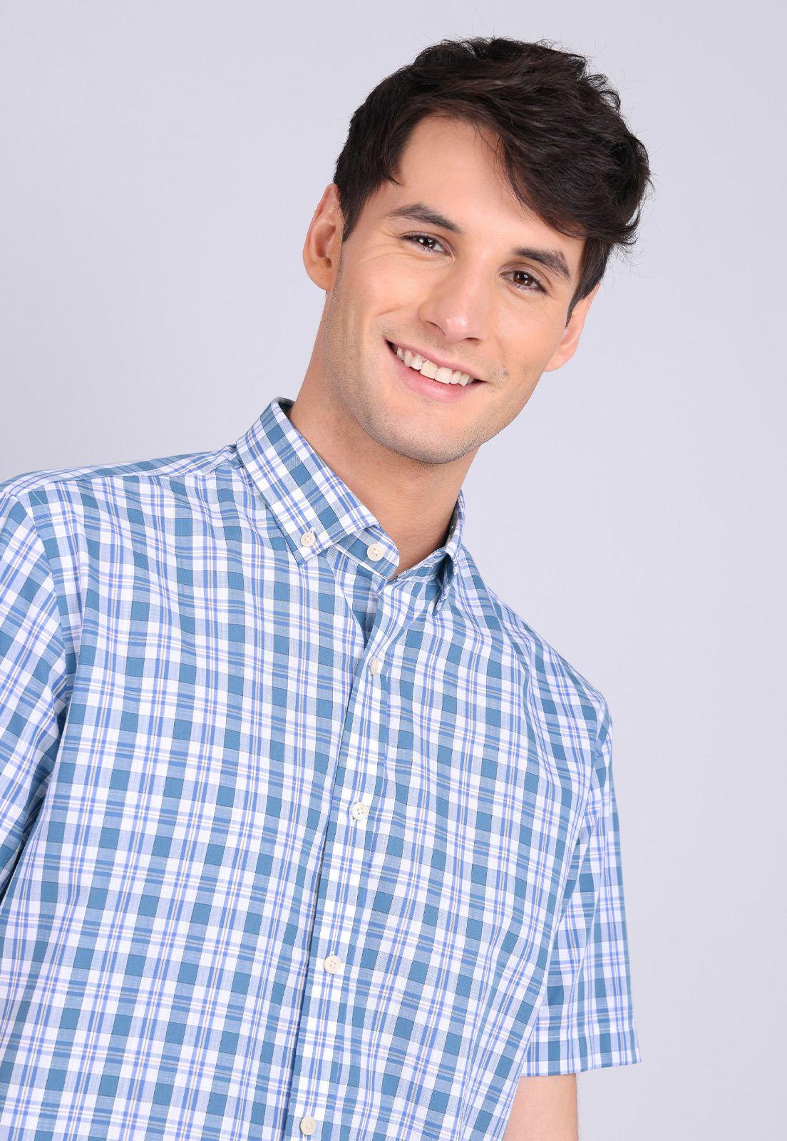Camisa Cuadros Manga Larga Guy Laroche GLBVF08DE-2