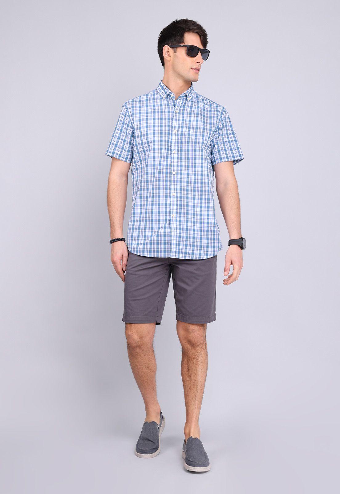 Camisa Cuadros Manga Larga Guy Laroche GLBVF08DE-3