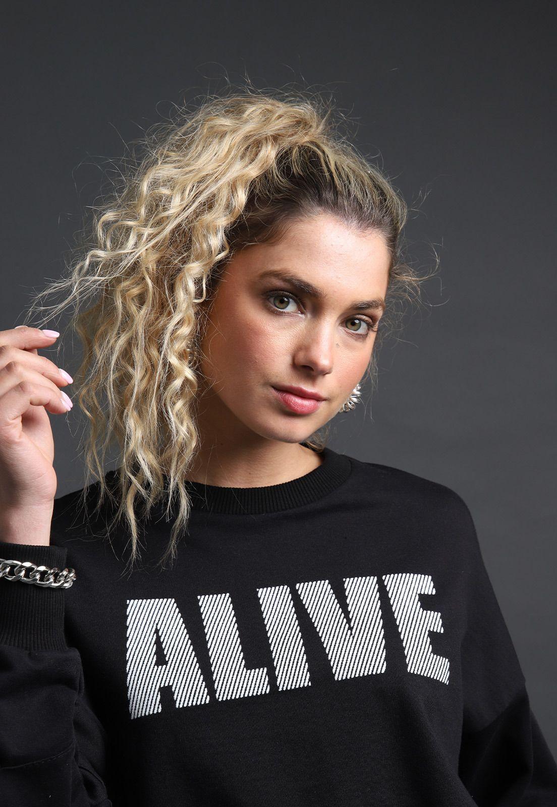 Poleron Manga Larga Mujer Soviet SPL1614NE-3