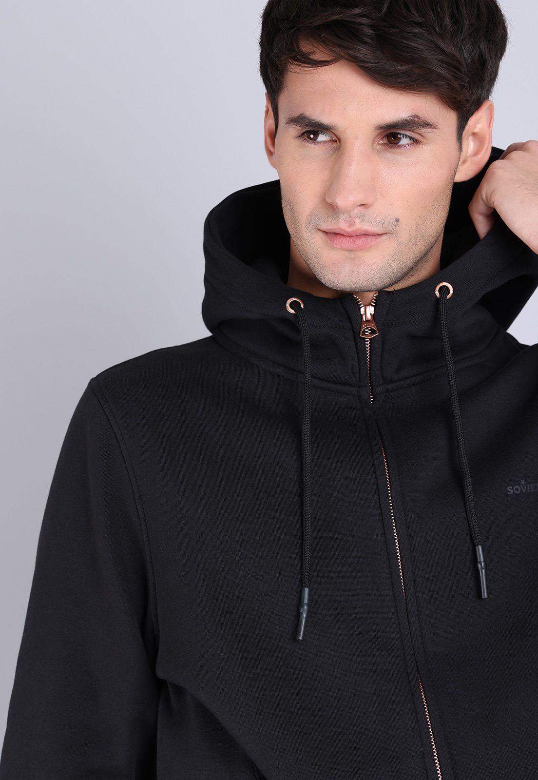 Poleron con Gorro Hombre Soviet SPLH703NE-2