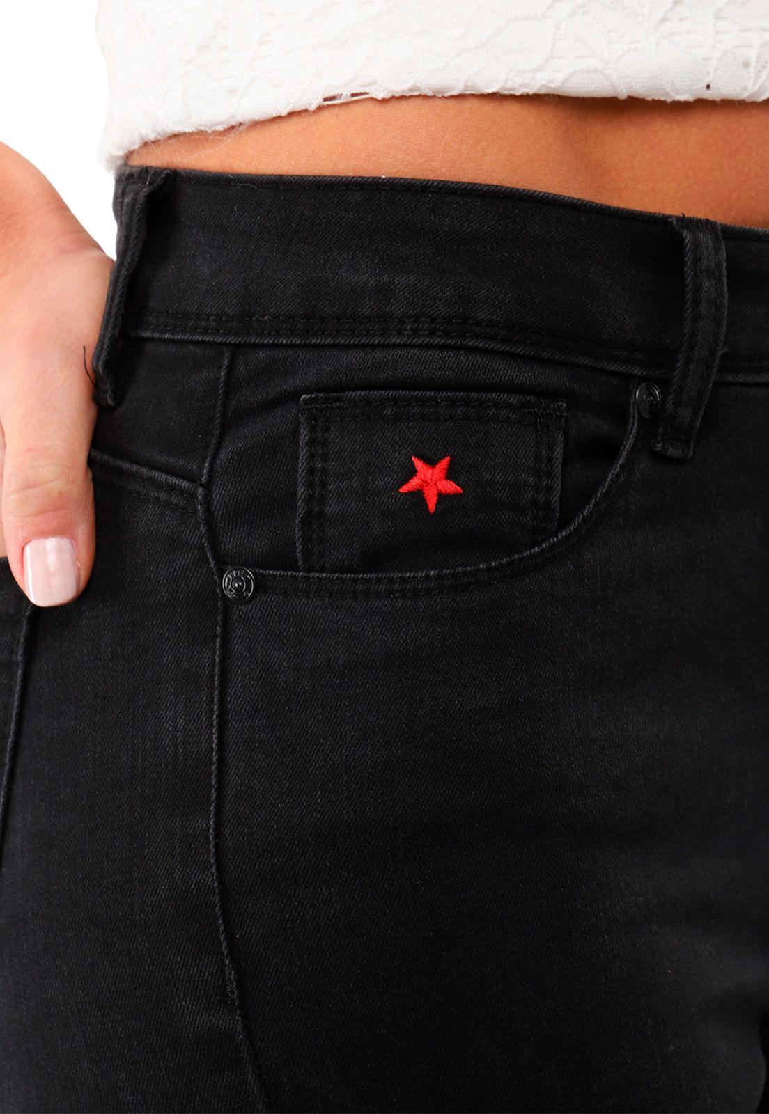 Jeans Skinny Negro SVJE82NE-2