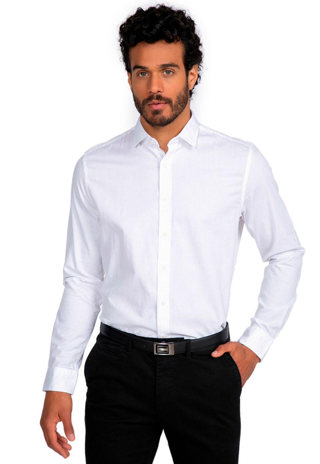 Camisa Sport Blanco-0