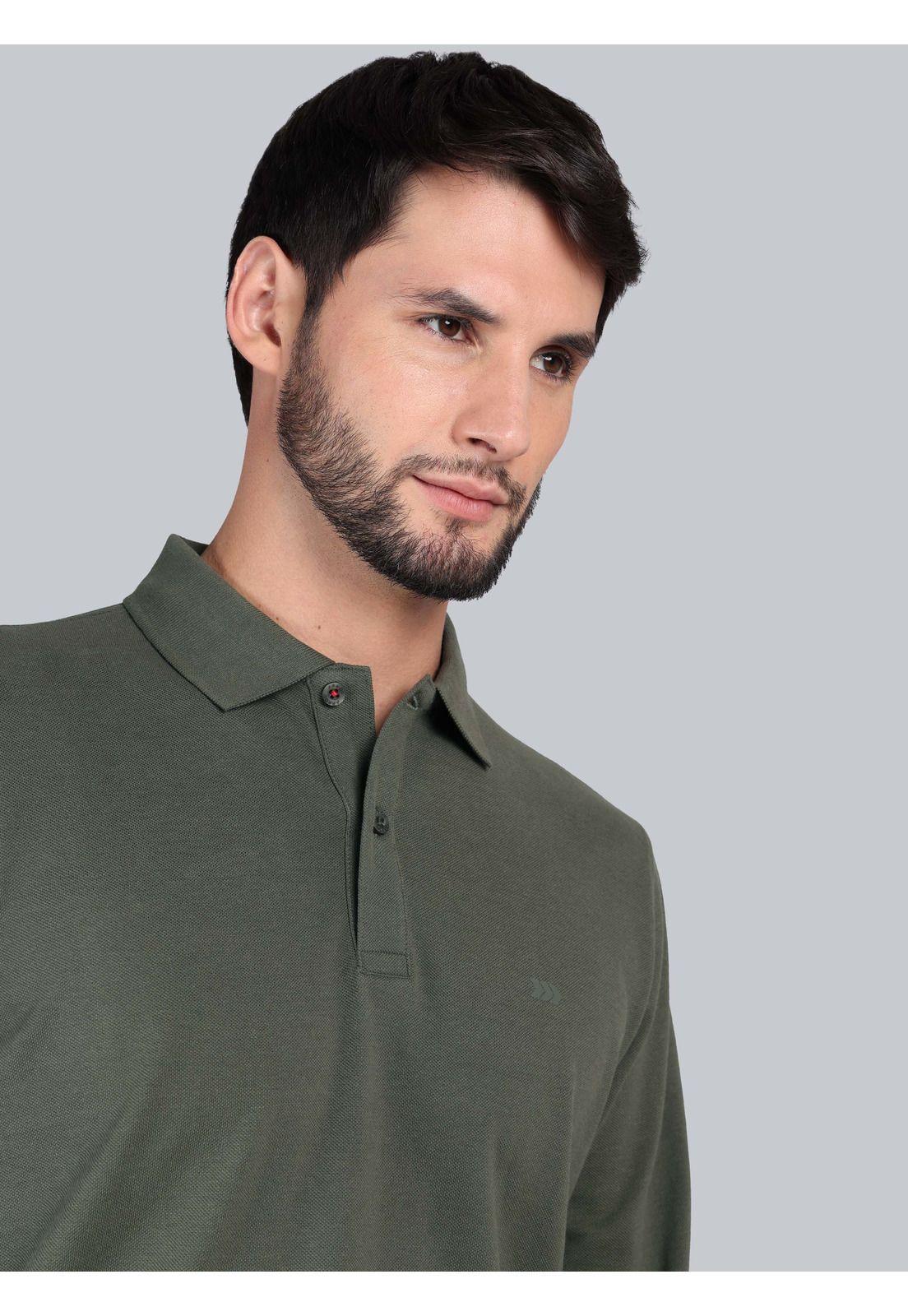 Polera Pique Regular Fit Verde Arrow PO33020VE-2