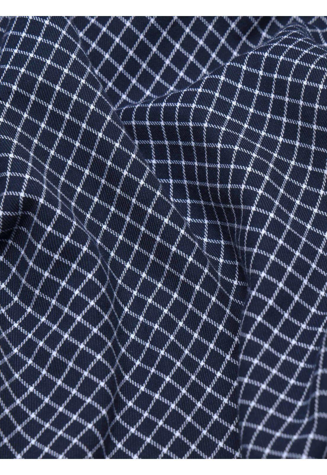 Camisa A Cuadros Regular Fit Azul Marino Arrow CM33042NB-6