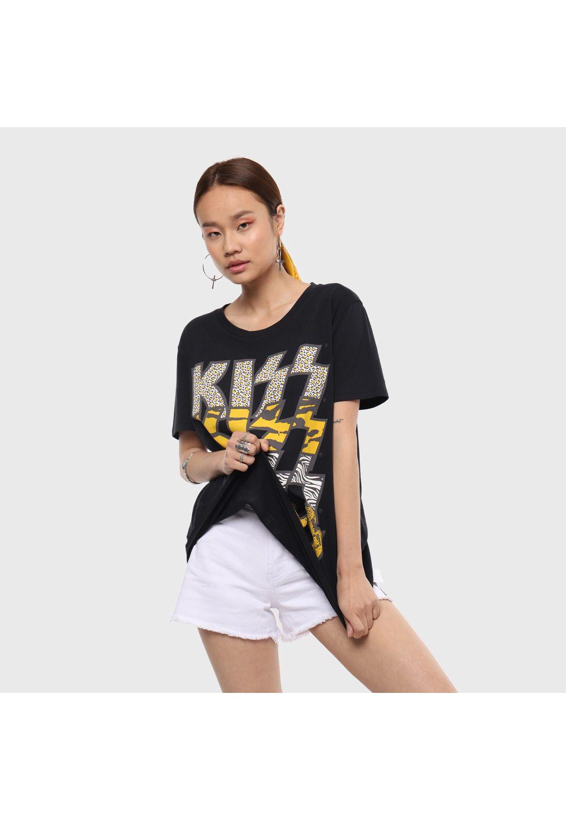 Polera Woman Kiss Soviet SVPL361GR-0