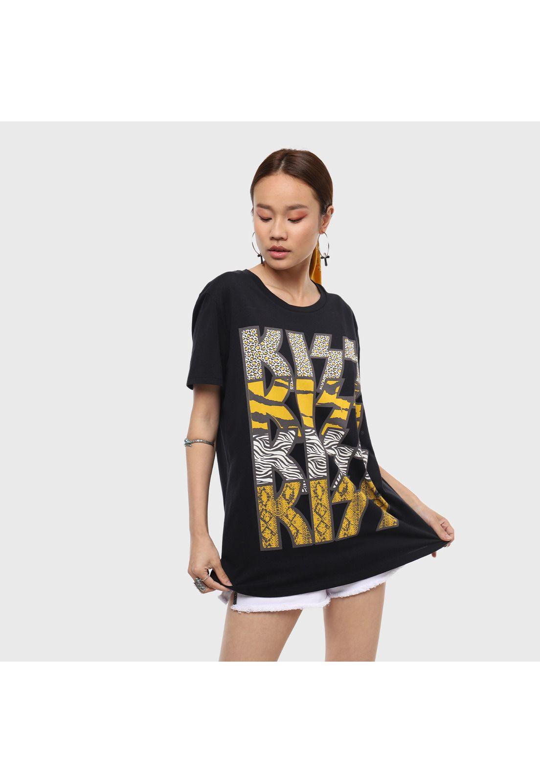 Polera Woman Kiss Soviet SVPL361GR-2