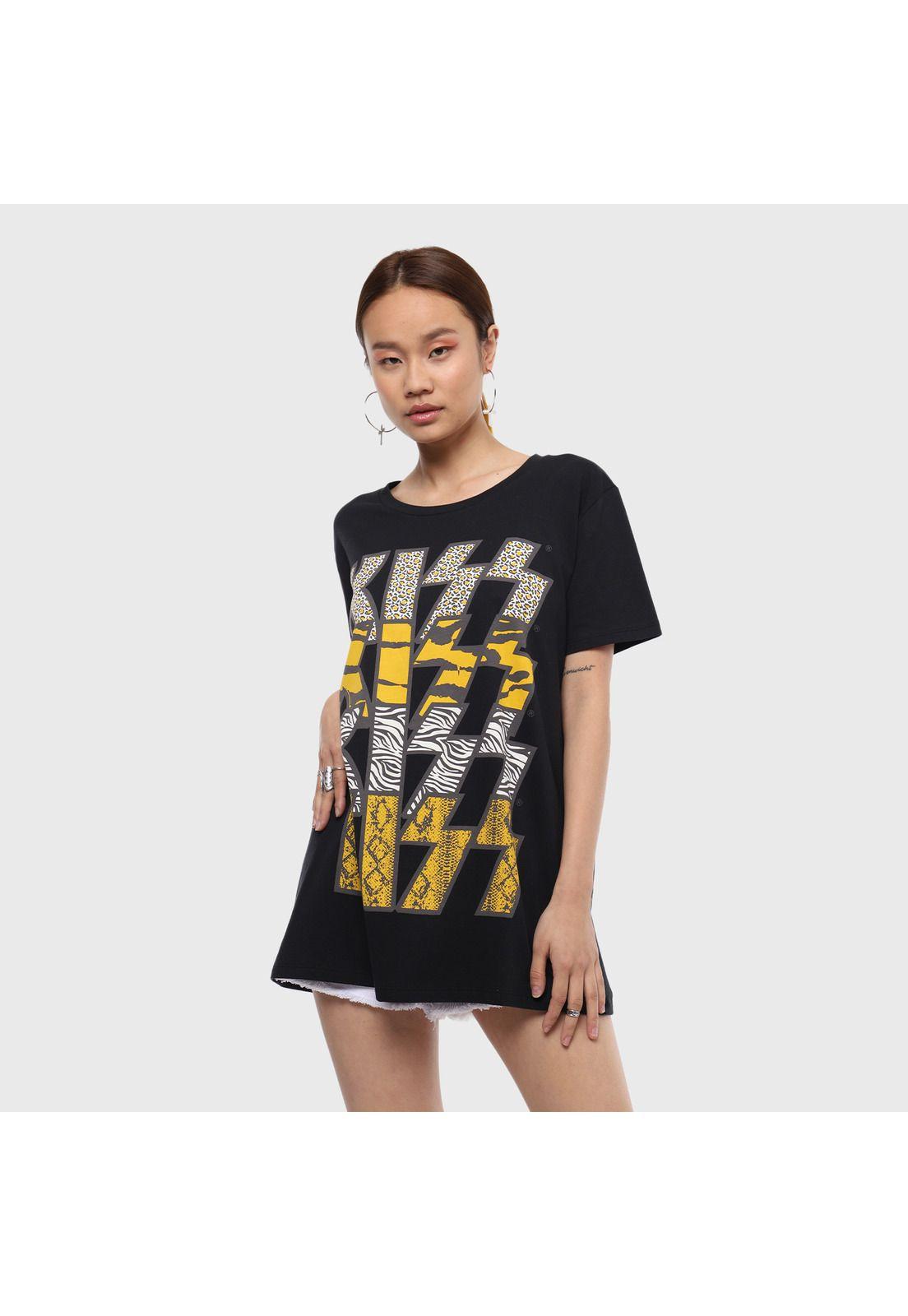 Polera Woman Kiss Soviet SVPL361GR-3