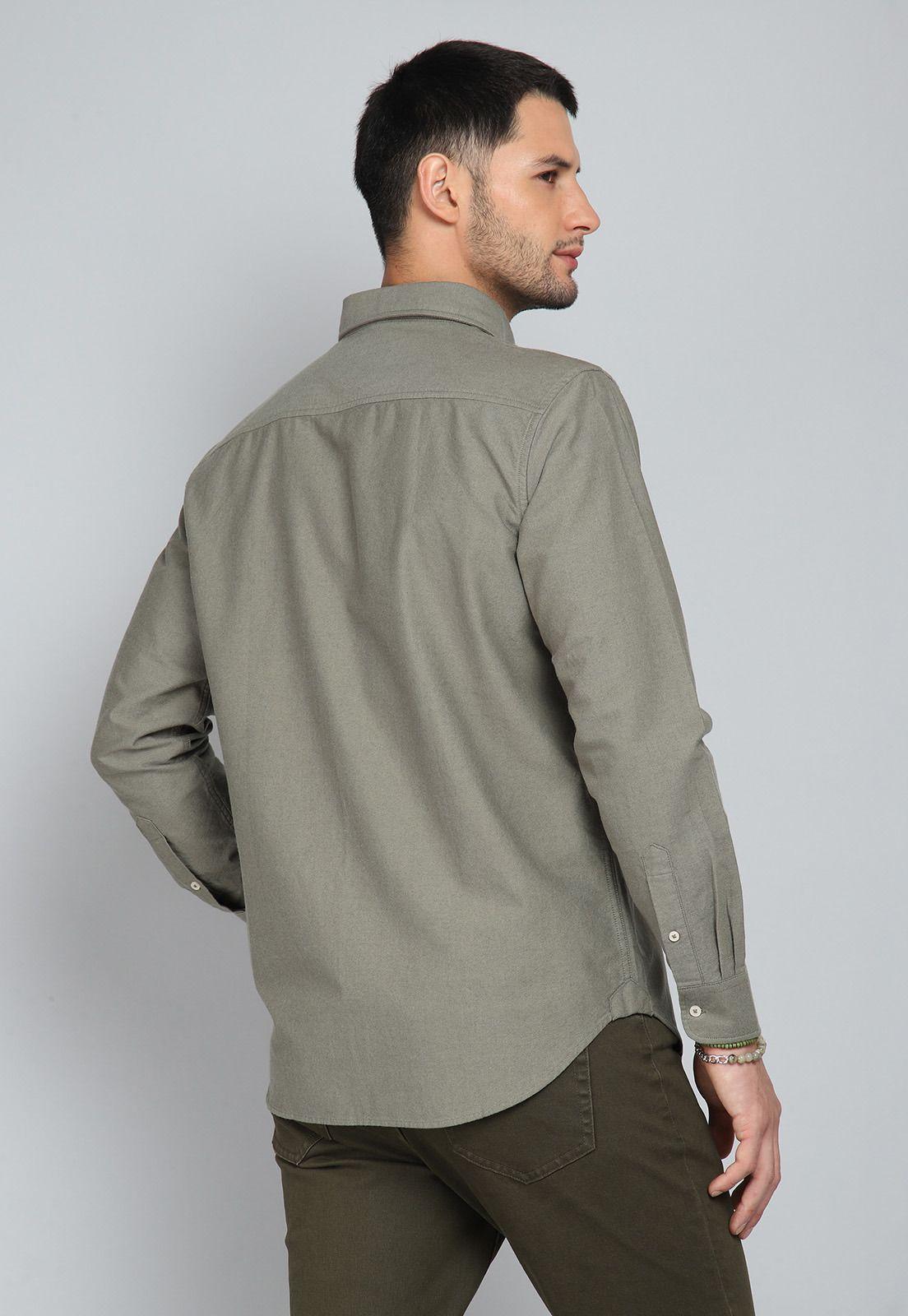 Camisa Oxford Manga Larga Arrow CM31063VE-1