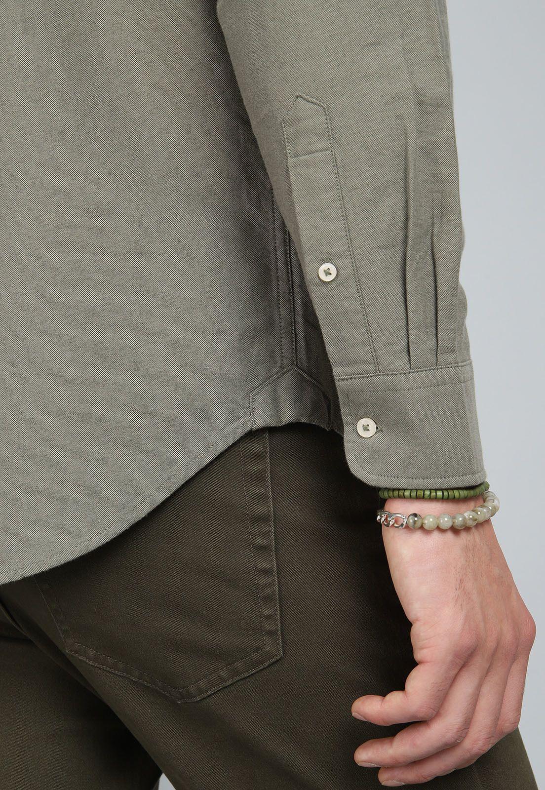 Camisa Oxford Manga Larga Arrow CM31063VE-5