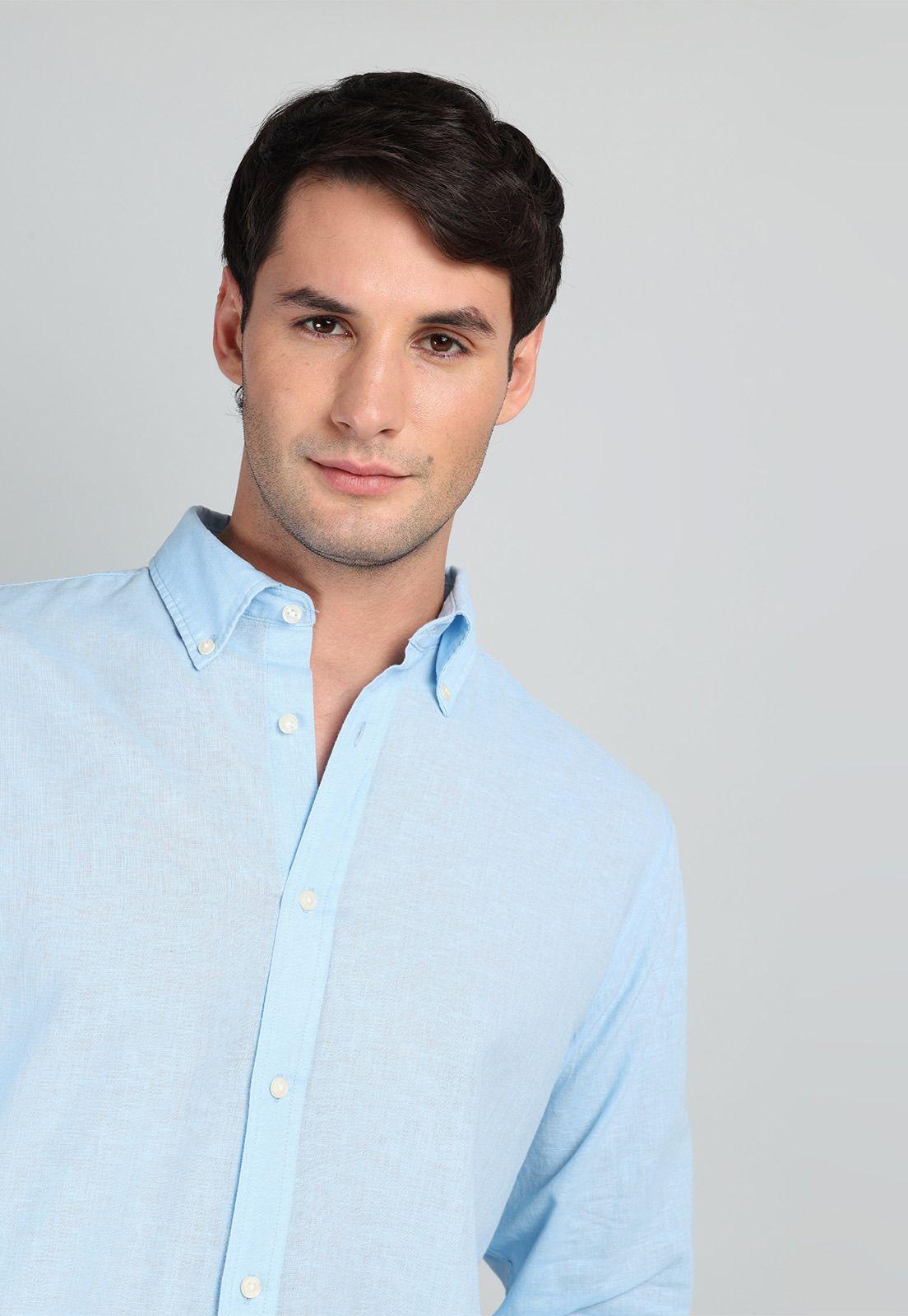 Camisa De Lino y Algodón Arrow-2