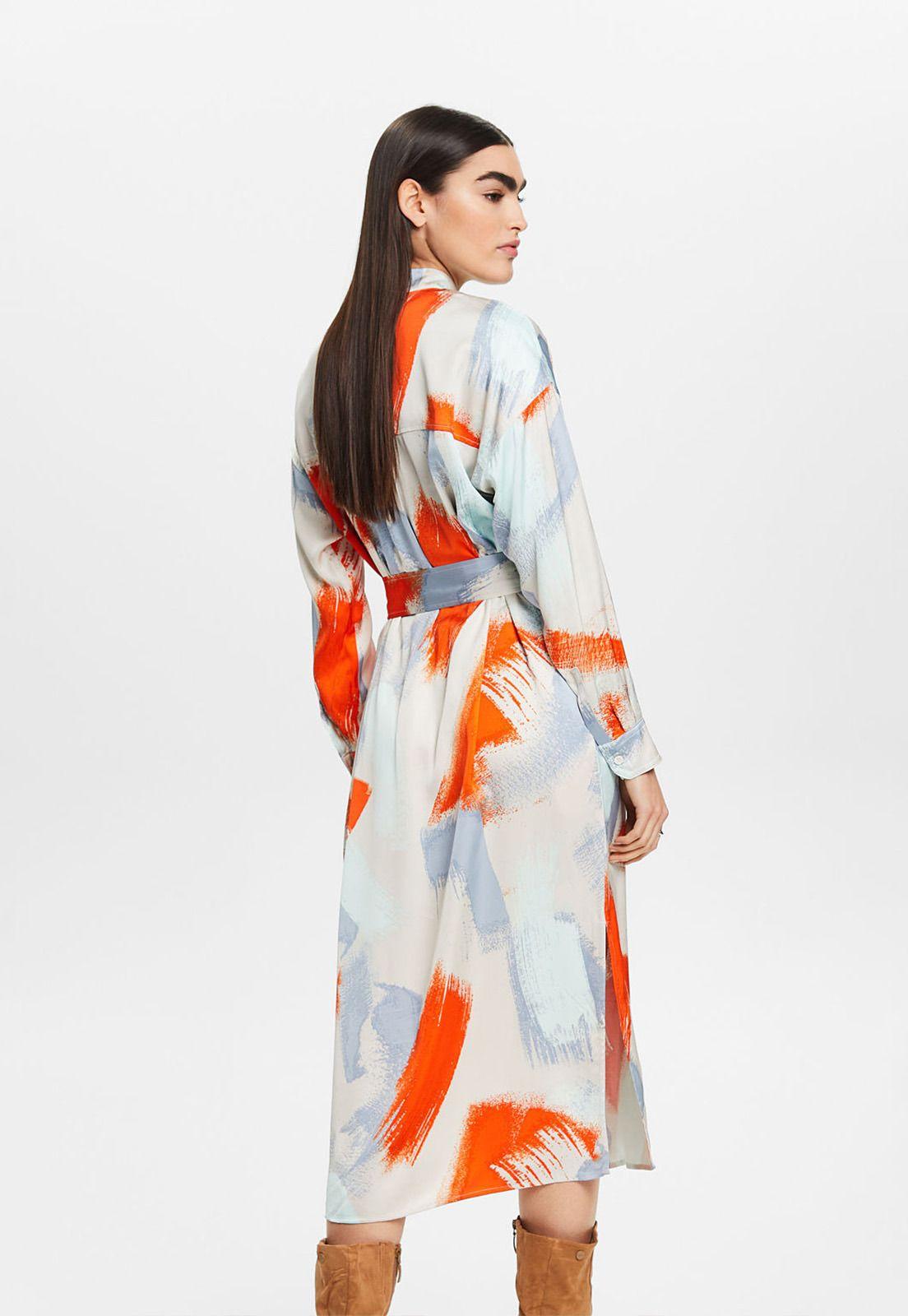 Vestido Camisero Estampado Mujer Esprit 024EE1E330-3