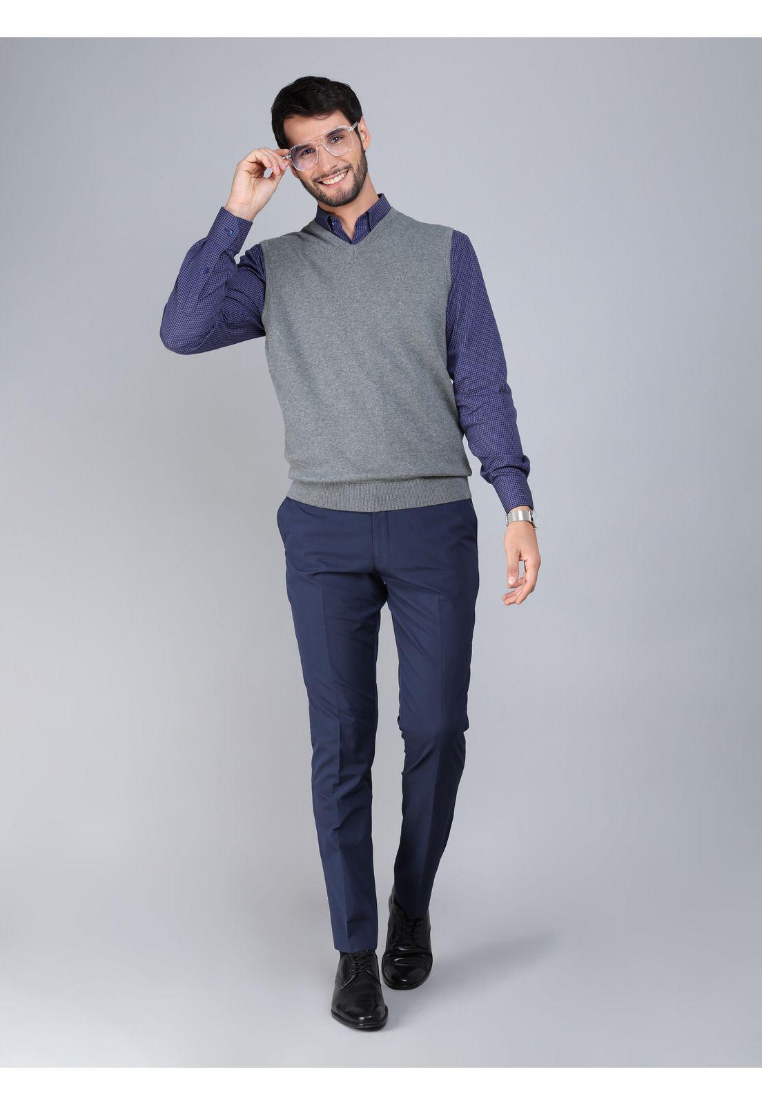 Sweater Sin Mangas Regular Fit Gris Arrow SW3000TGR-3