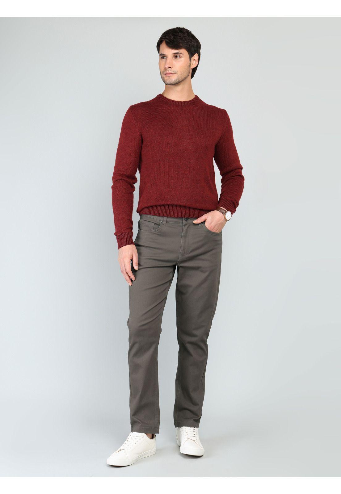 Pantalón 5 Pocket Spandex Regular fit Café Arrow PA33031CA-3