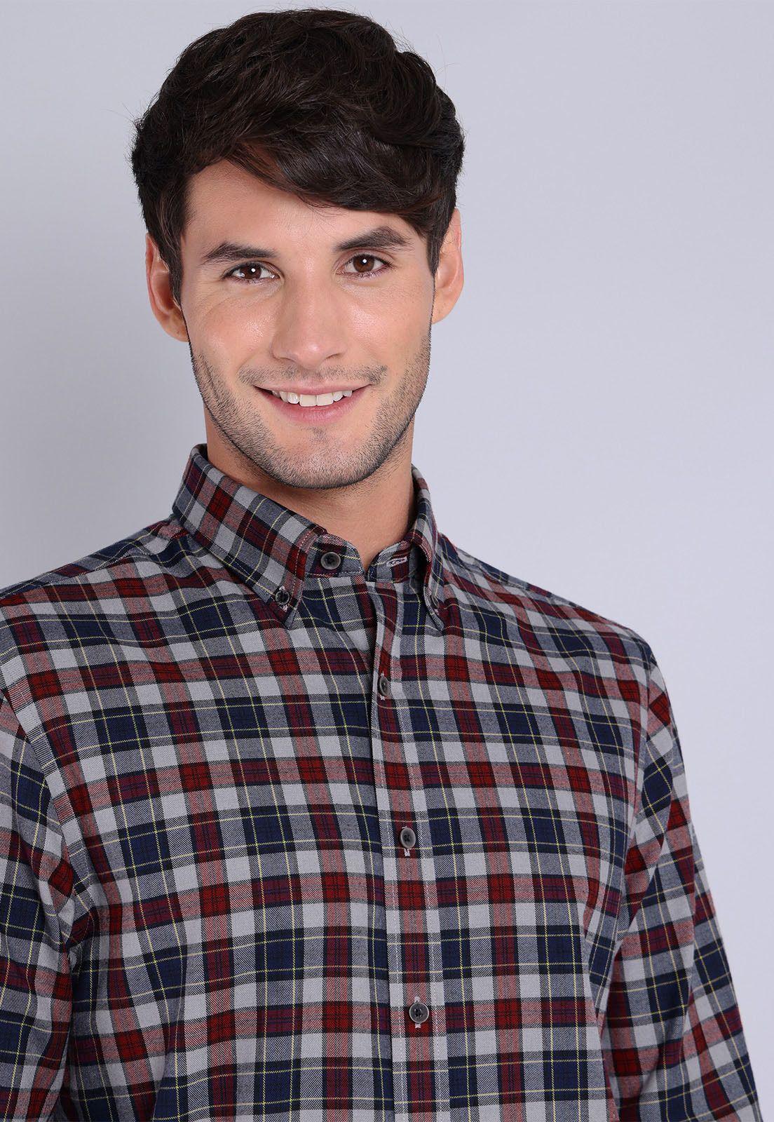 Camisa Escocesa Guy Laroche-2