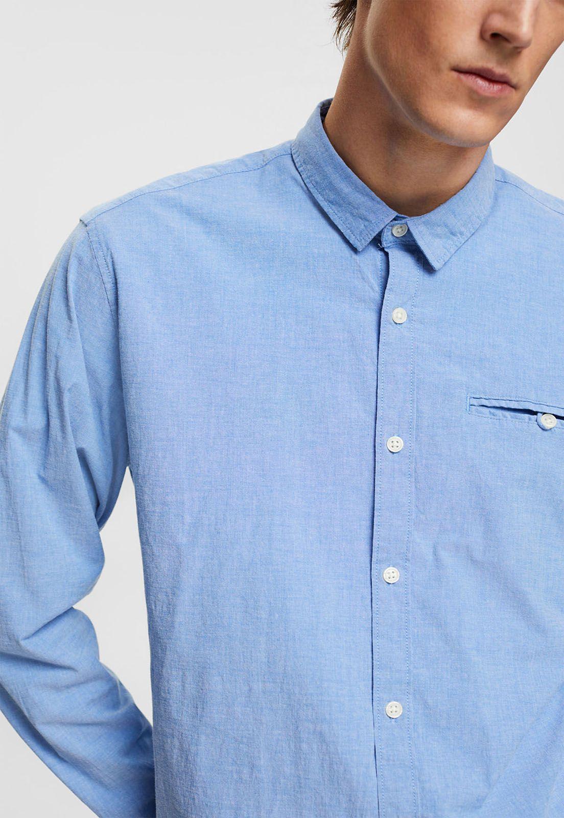 Camisa De Corte Ajustado Hombre Esprit-2