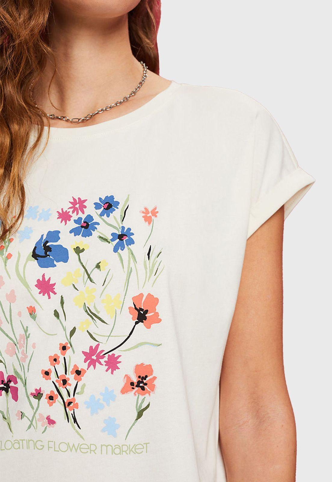Polera Con Estampado Mujer Esprit invierno-2