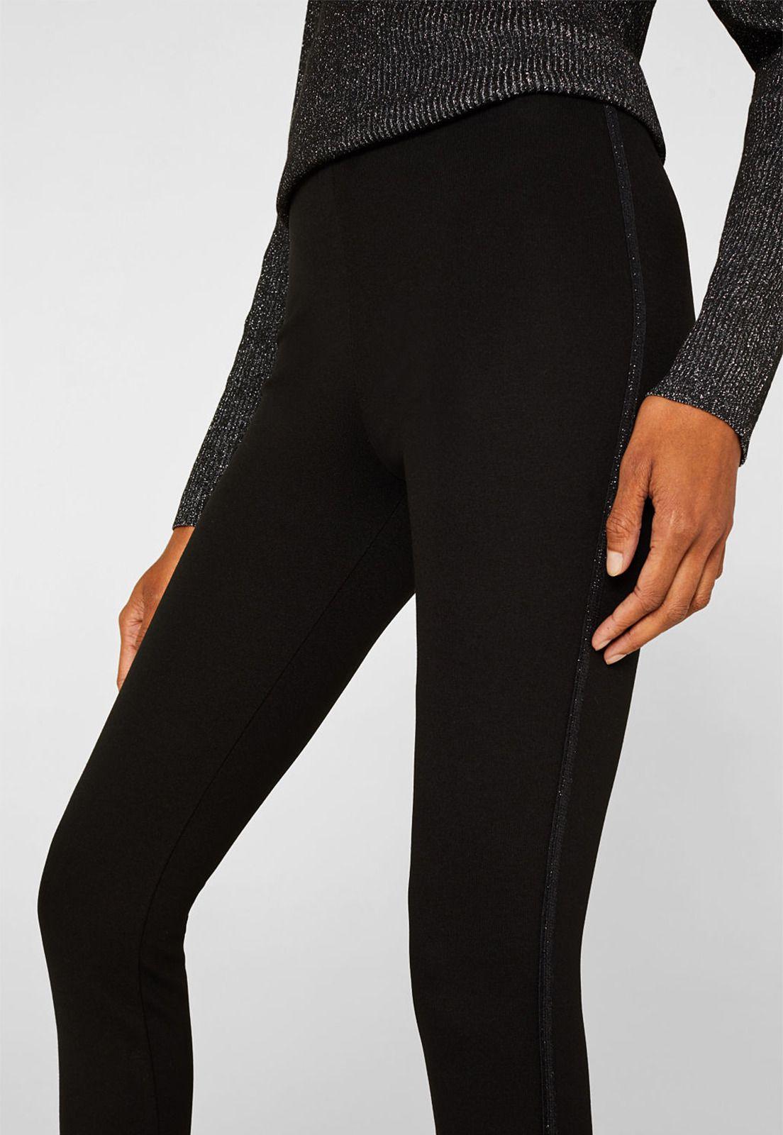 Legging con linea lateral brrillante Esprit-2