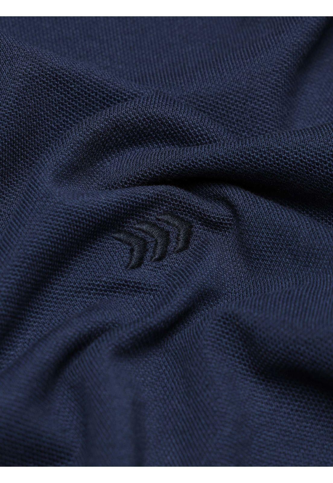 Polera Cuello Mao Regular Fit Azul Arrow PO34037AZ-5