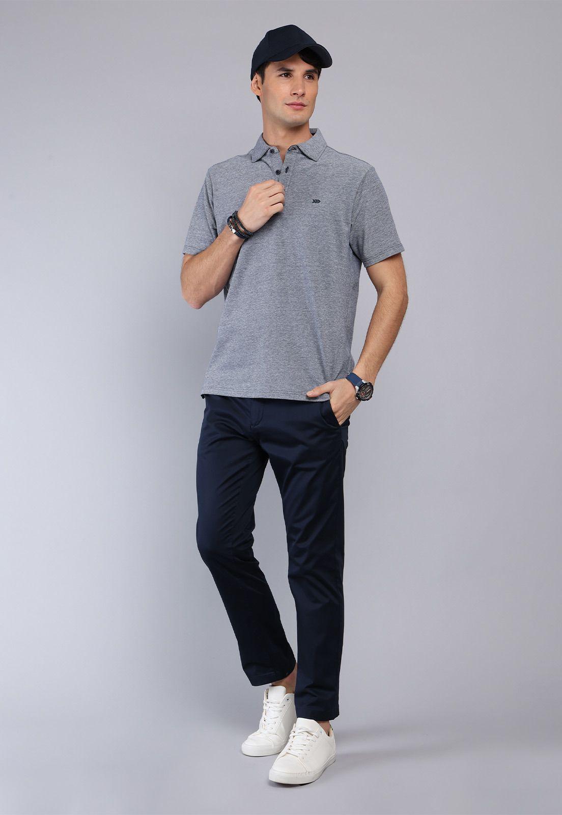 Polera Melange Manga Corta Arrow-3