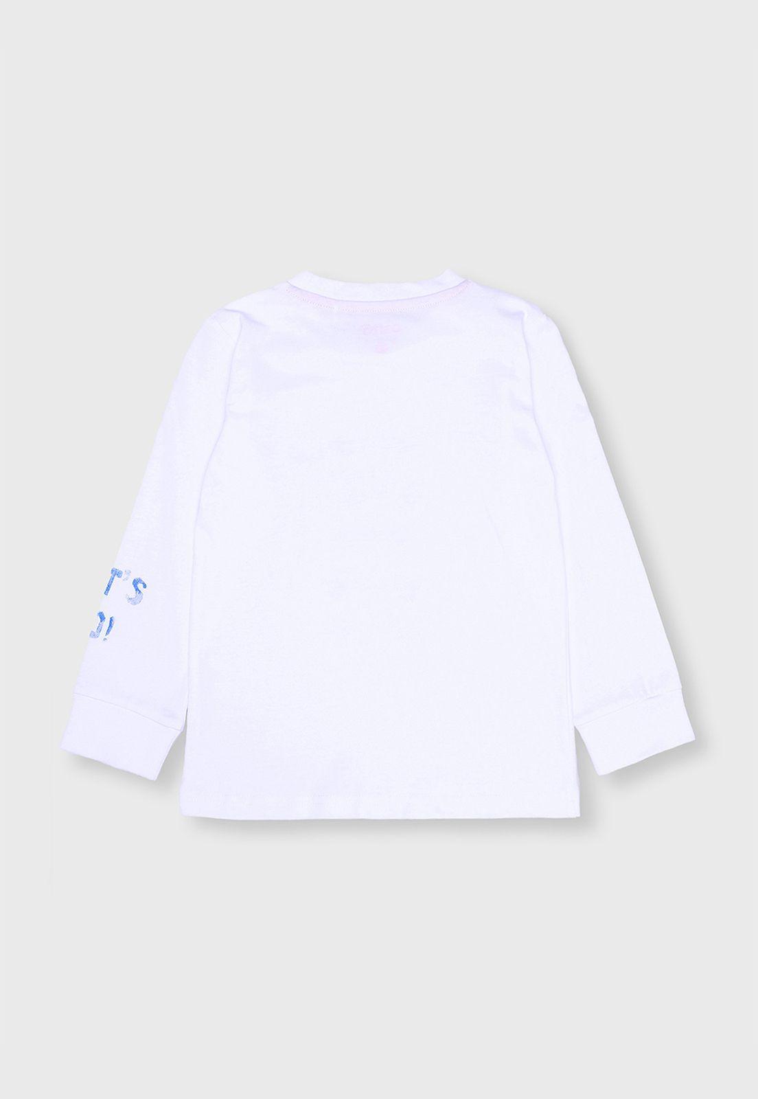 Polera Estampada Niño Osito-1