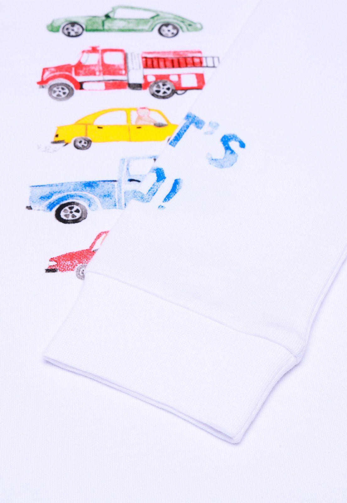 Polera Estampada Niño Osito-3