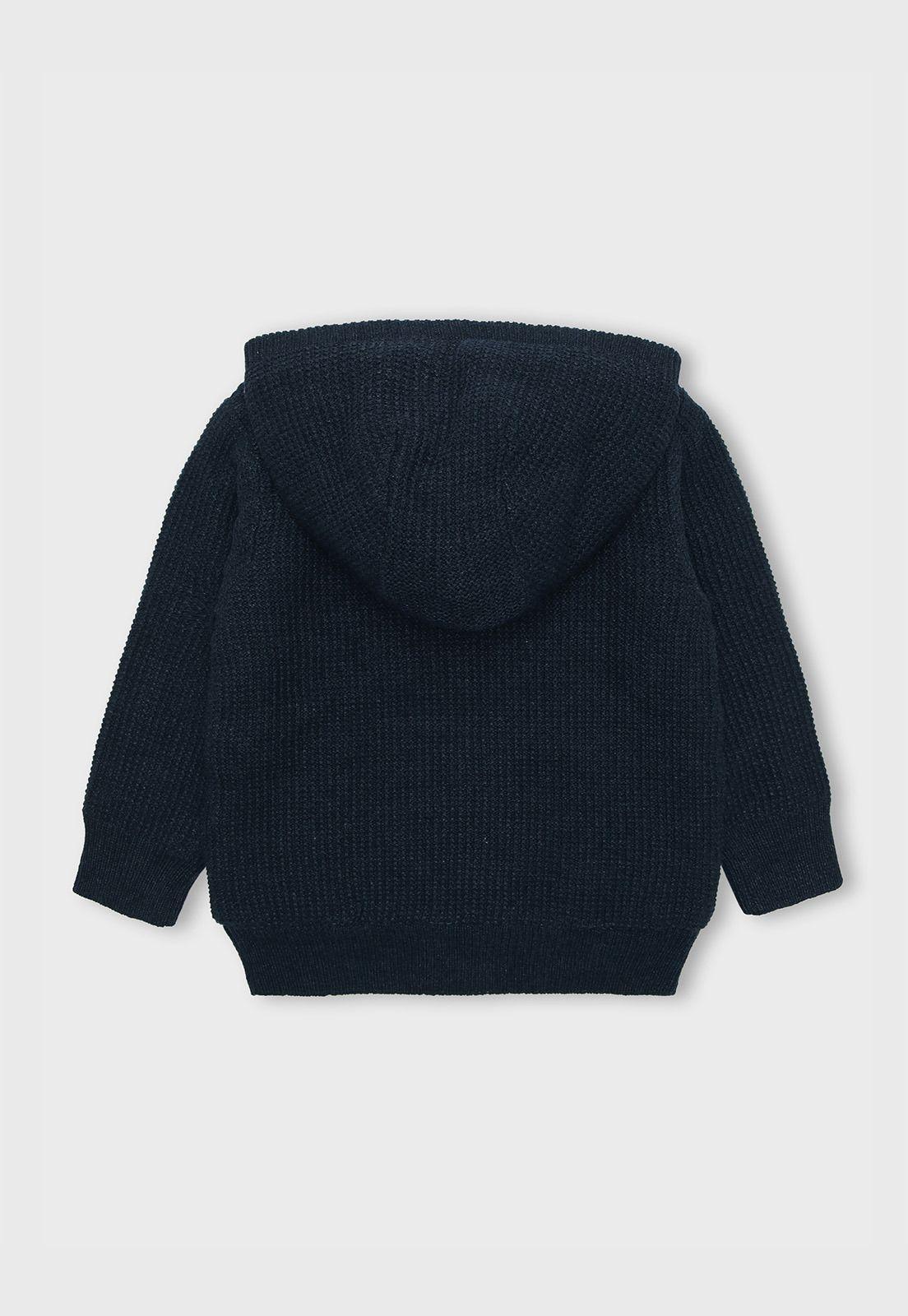 Chaleco Con Gorro Niño Osito OSWOI58AZ-1