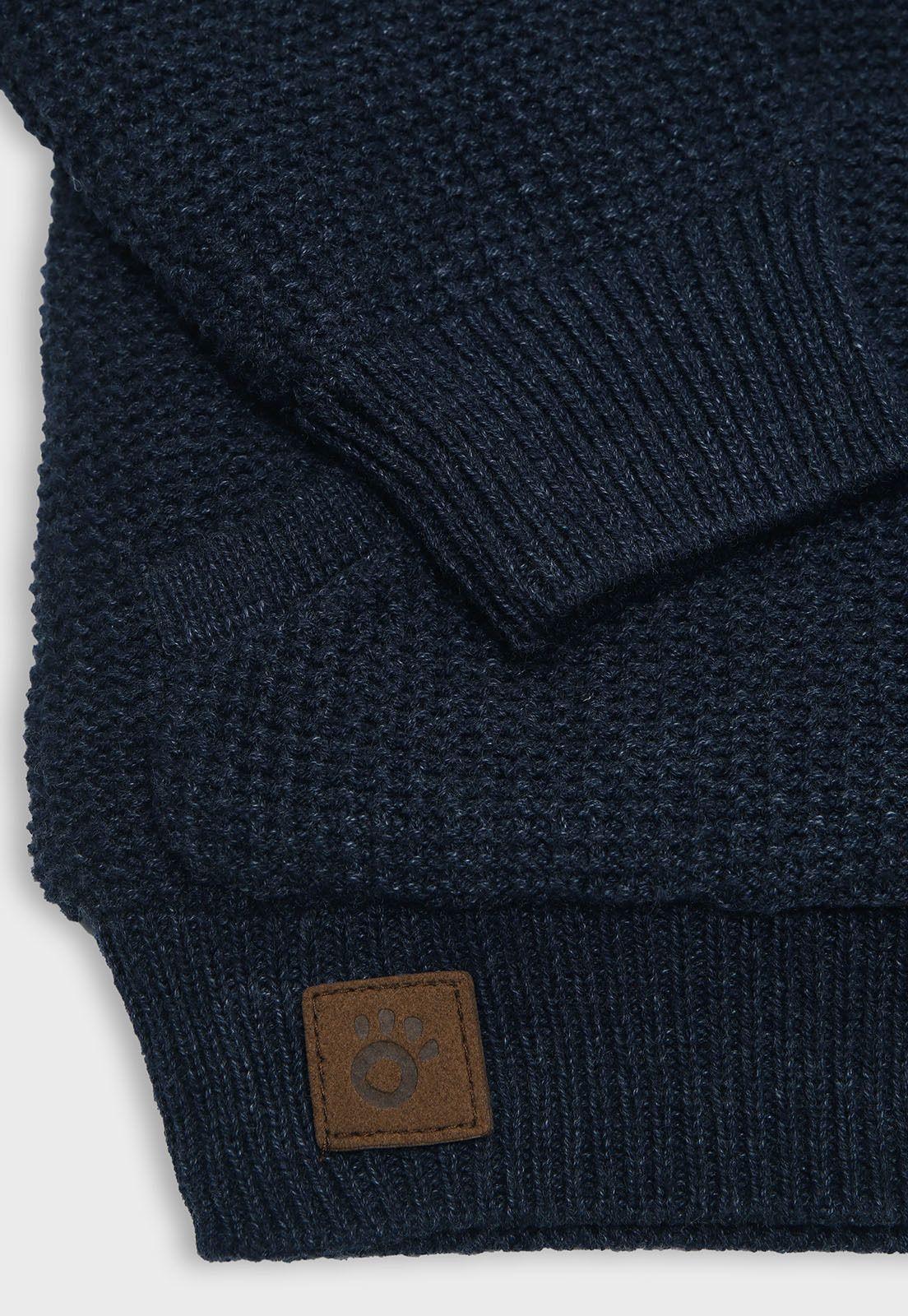 Chaleco Con Gorro Niño Osito OSWOI58AZ-3