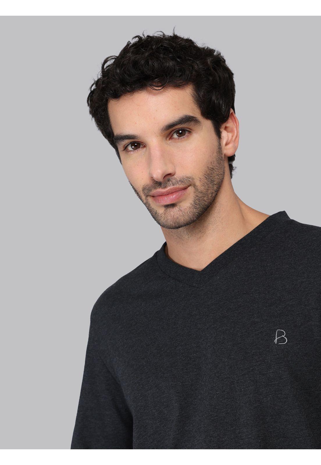 Pijama Largo Regular Fit Gris Oscuro Piero Butti PBCIP02GO-3