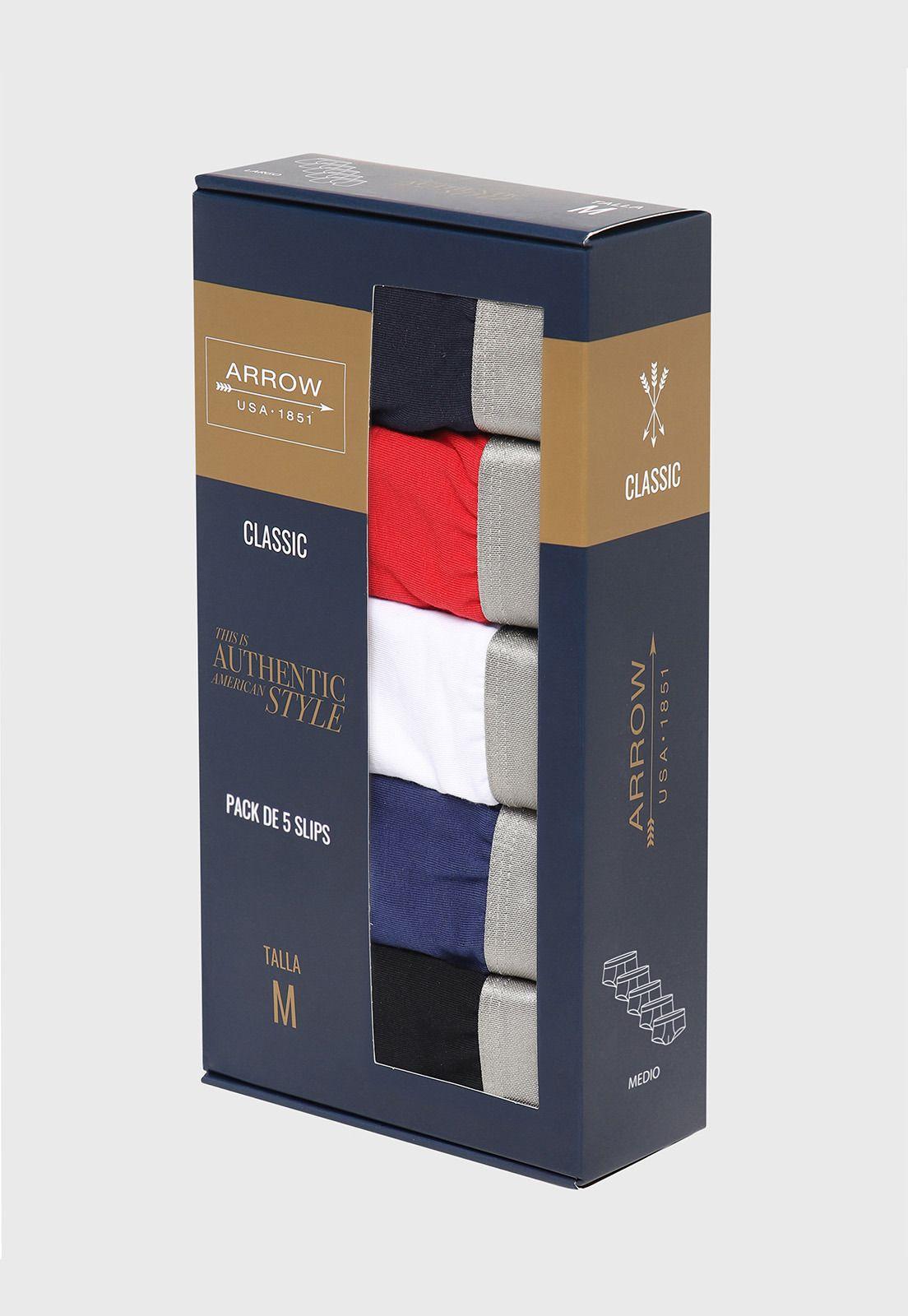 Slip 5 Unidades Liso Arrow SLD5001SU-6