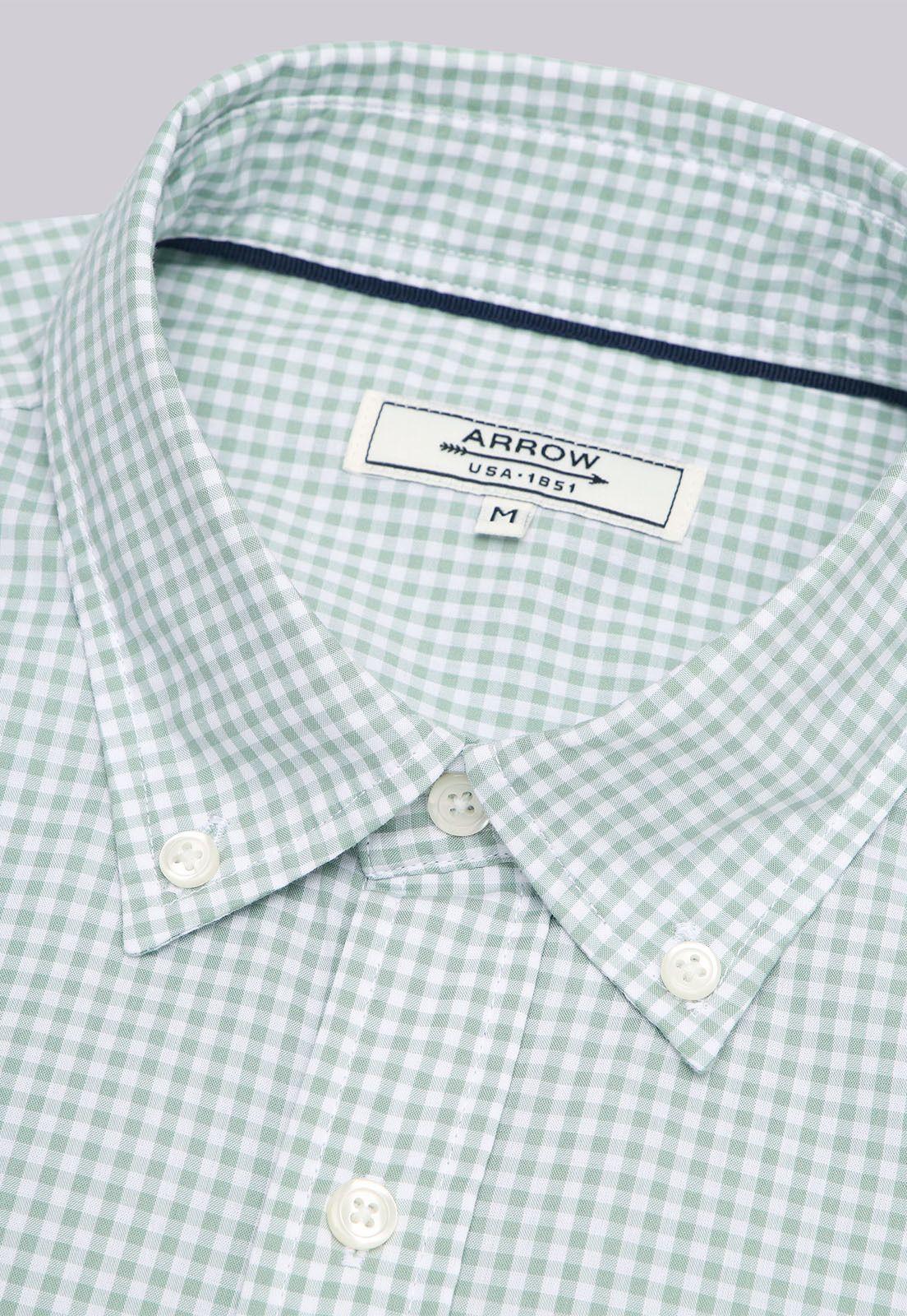 Camisa Diseño Cuadros Arrow CM32022VE-4