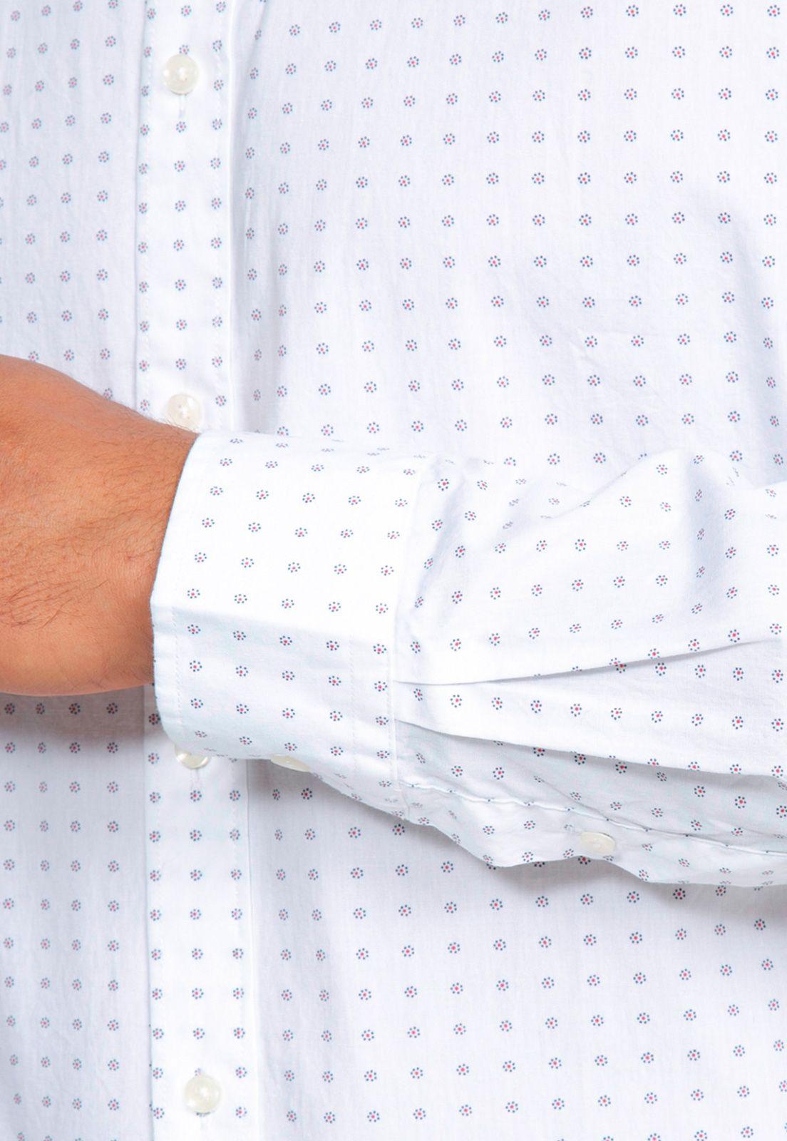 Camisa Sport Blanco Guy Laroche-3