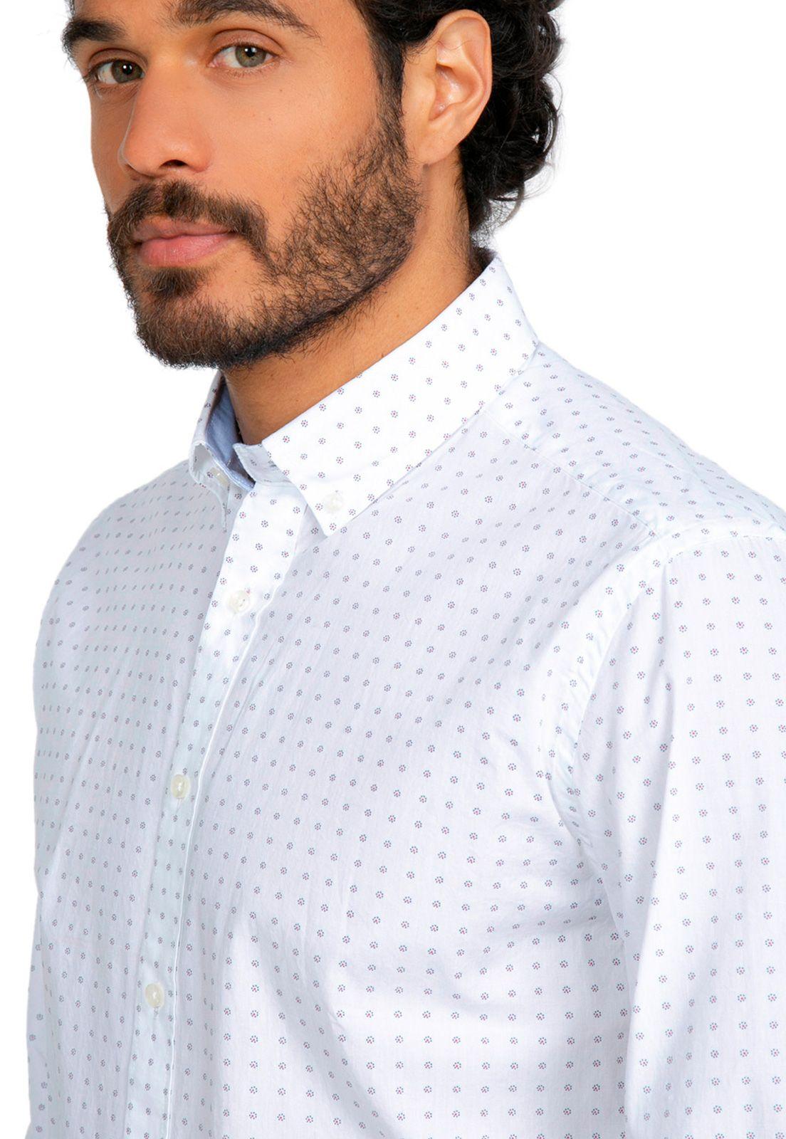 Camisa Sport Blanco Guy Laroche-2