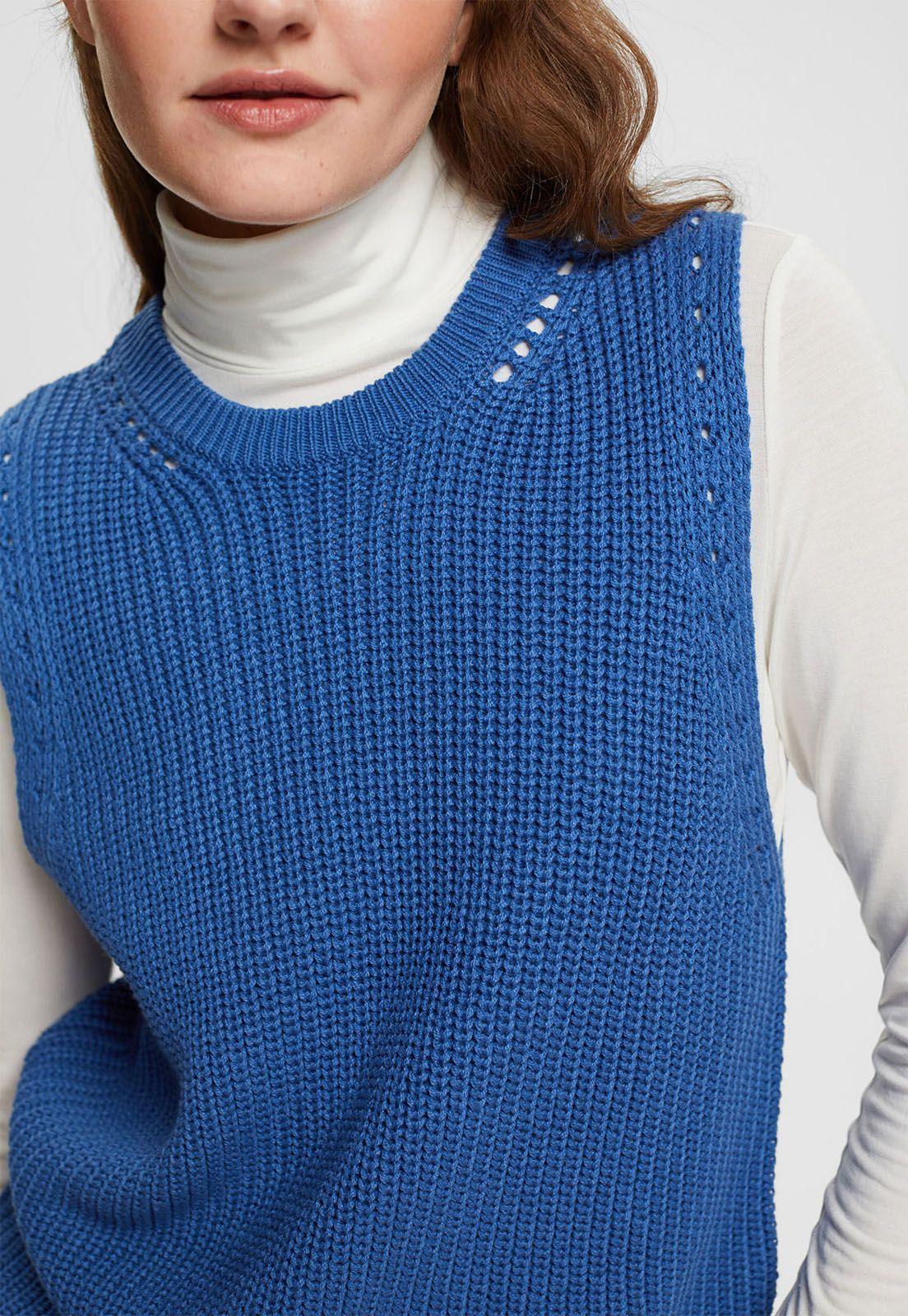 Sweater Sin Mangas Recto Mujer Esprit-2