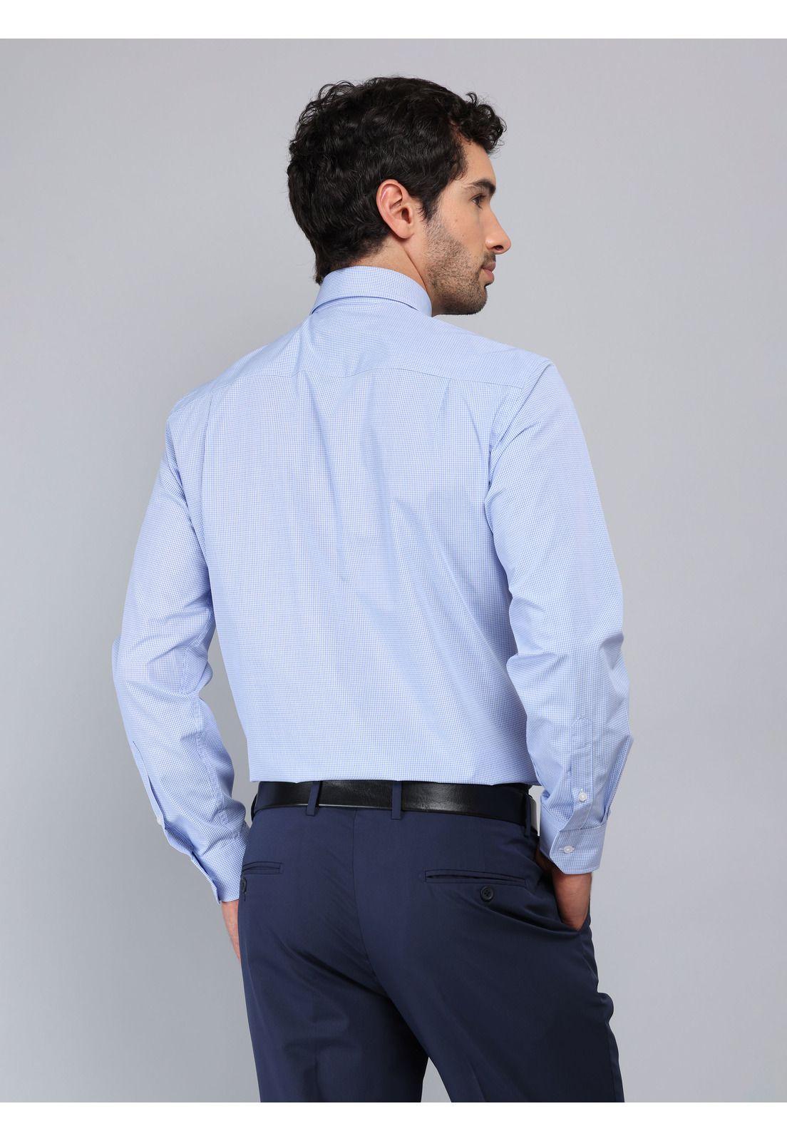 Camisa Formal A Cuadros Van Heusen VHCM555AZ-2