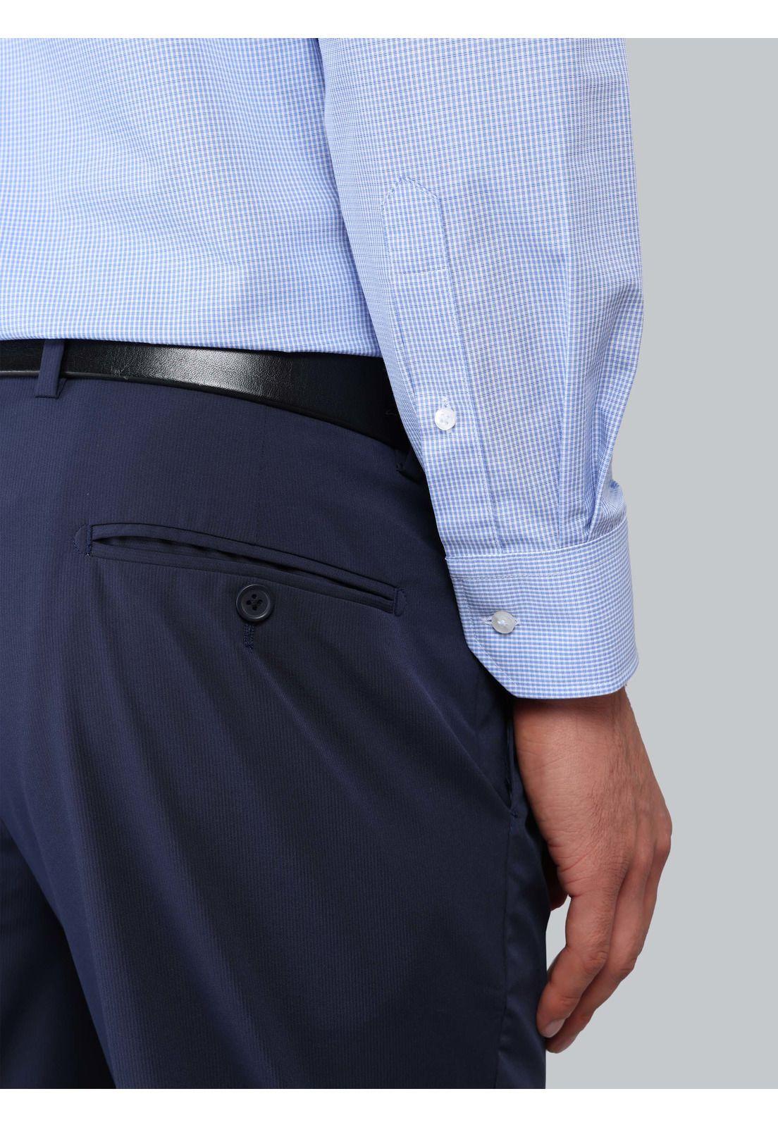 Camisa Formal A Cuadros Van Heusen VHCM555AZ-5