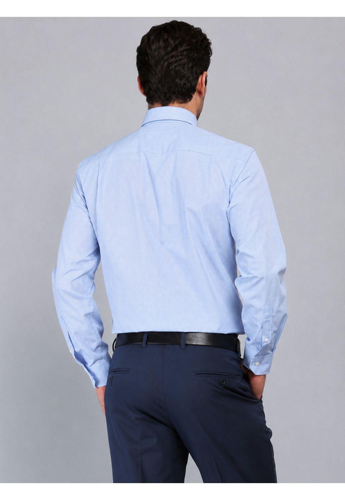 Camisa Formal A Cuadros Van Heusen VHCM555AZ-2