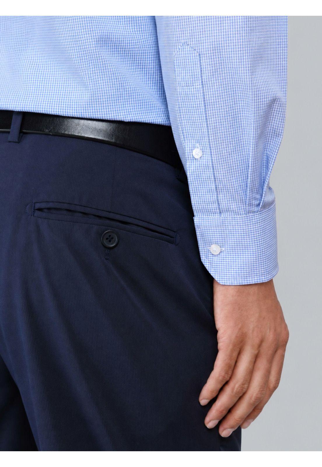 Camisa Formal A Cuadros Van Heusen VHCM555AZ-5