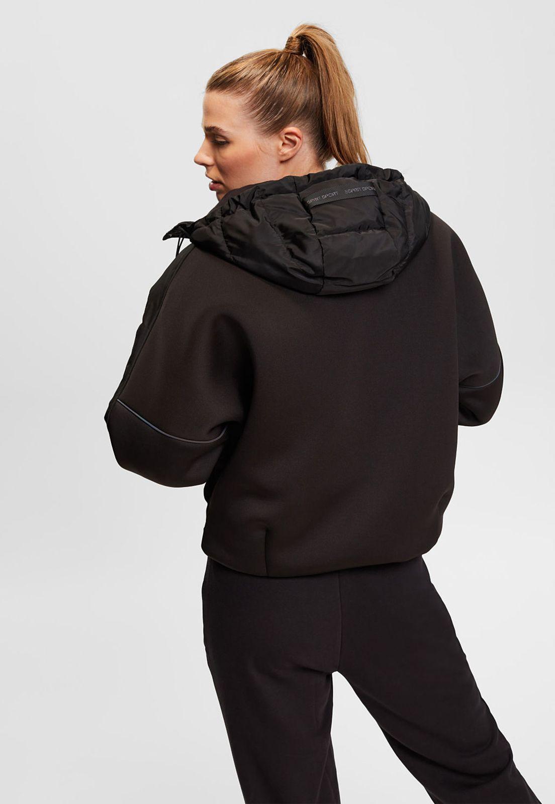 Chaqueta Acolchada Con Diseño Híbrido Mujer Esprit-1