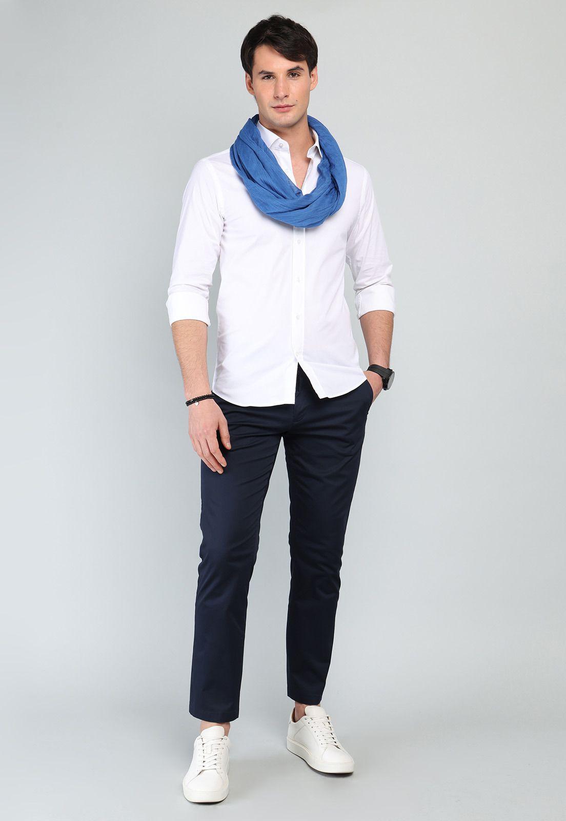 Camisa Lisa Spandex Arrow CM32I90BL-3