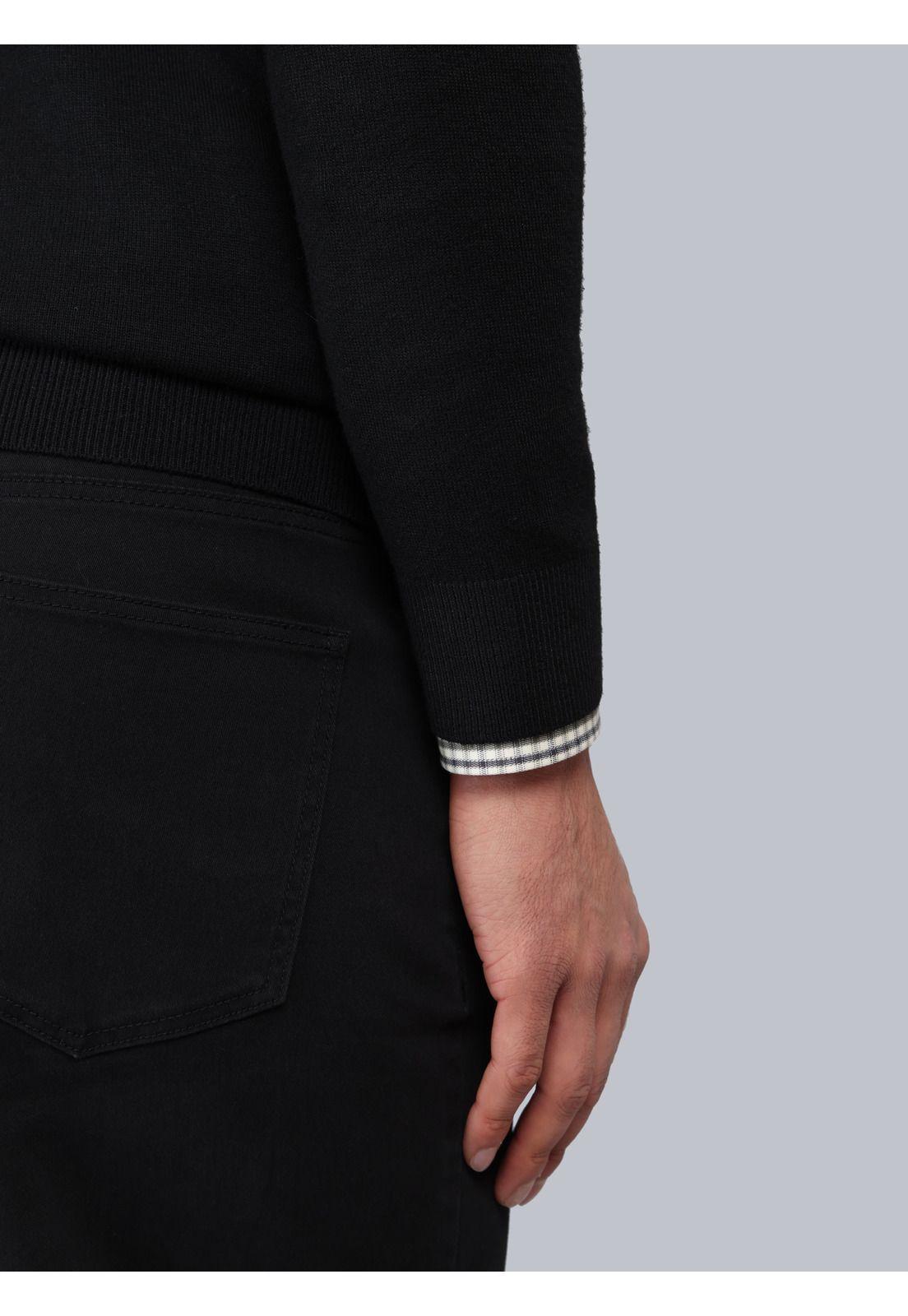 Sweater Liso Cuello V Piero Butti PBCII20NE-4