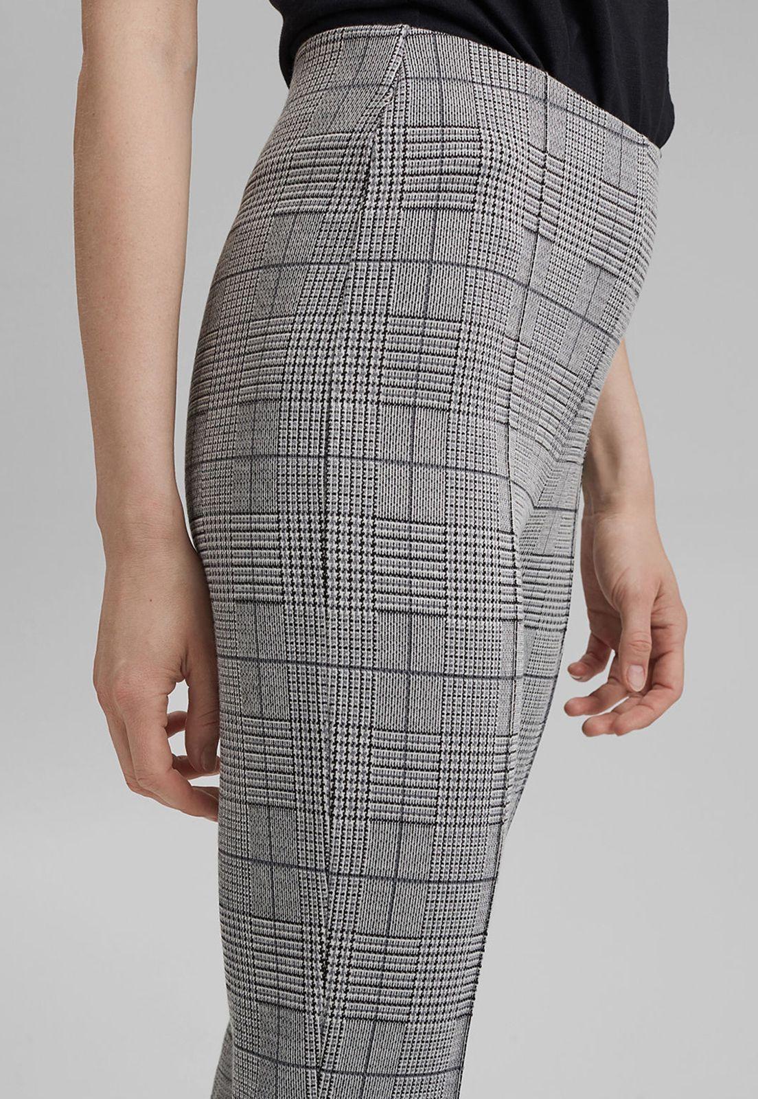 Pantalón Leggings Mujer A Cuadros Esprit-2