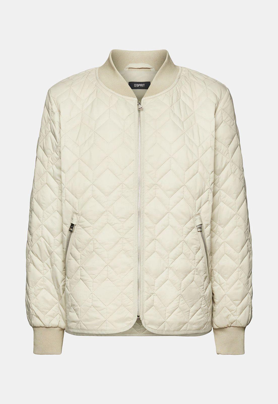 Chaqueta Acolchada Con Puños Mujer Esprit-3