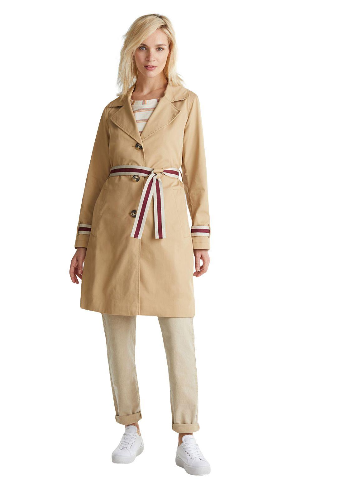 Trench con cinta cinturón-4