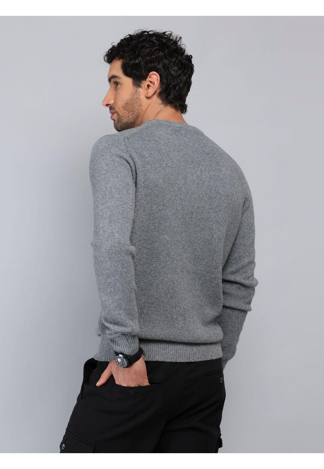 Sweater Liso Cuello Redondo Piero Butti PBCII53GR-1