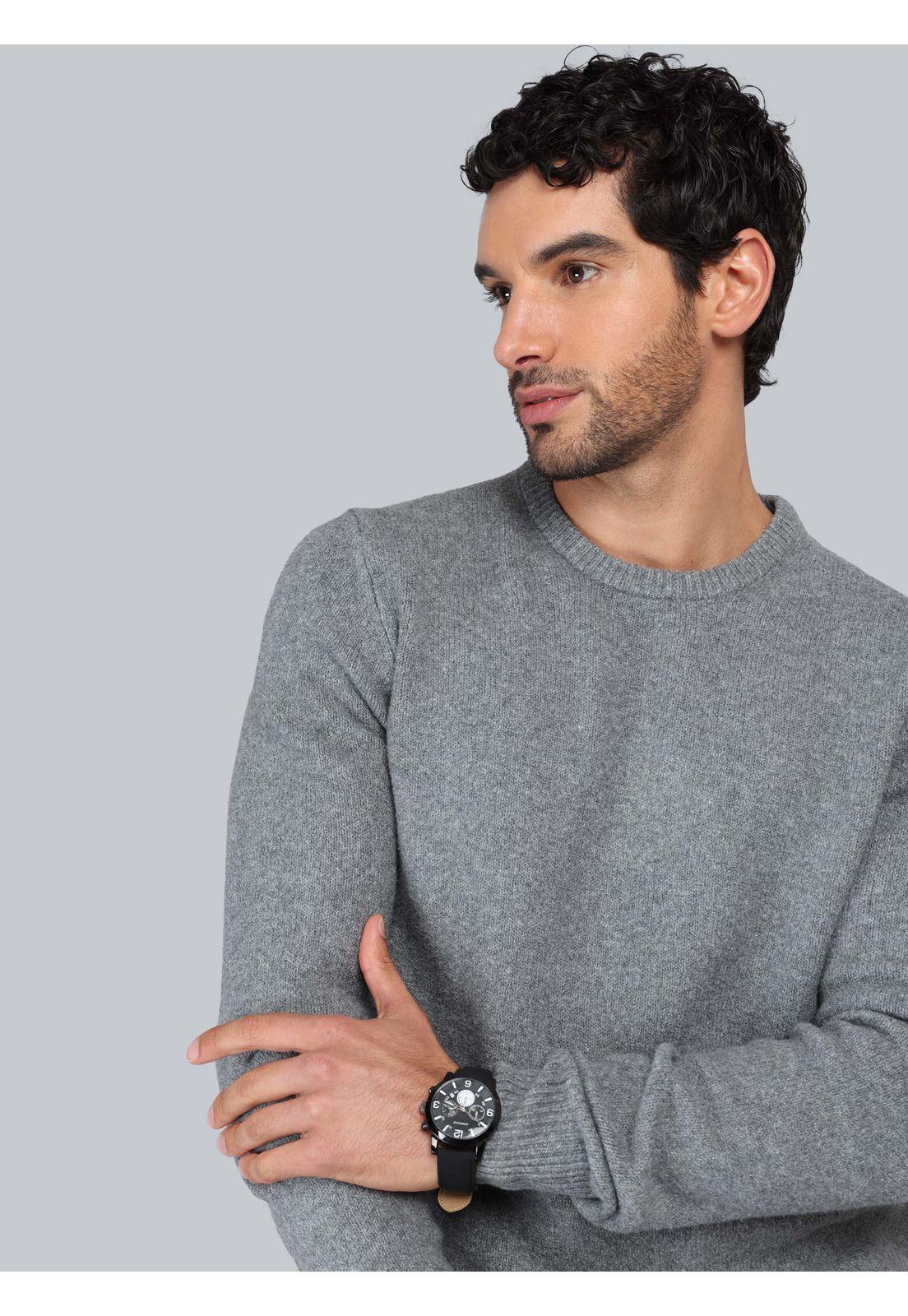 Sweater Liso Cuello Redondo Piero Butti PBCII53GR-2